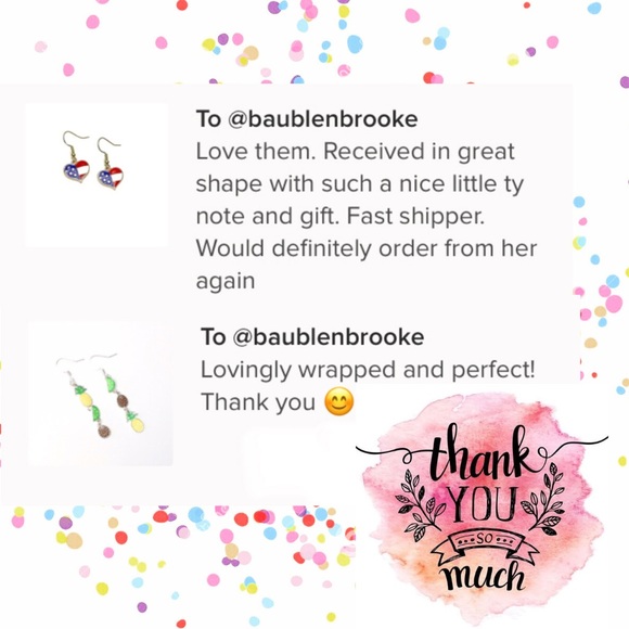 Silver Angel Wings Glass Bead Dangle Earrings - Picture 5 of 6